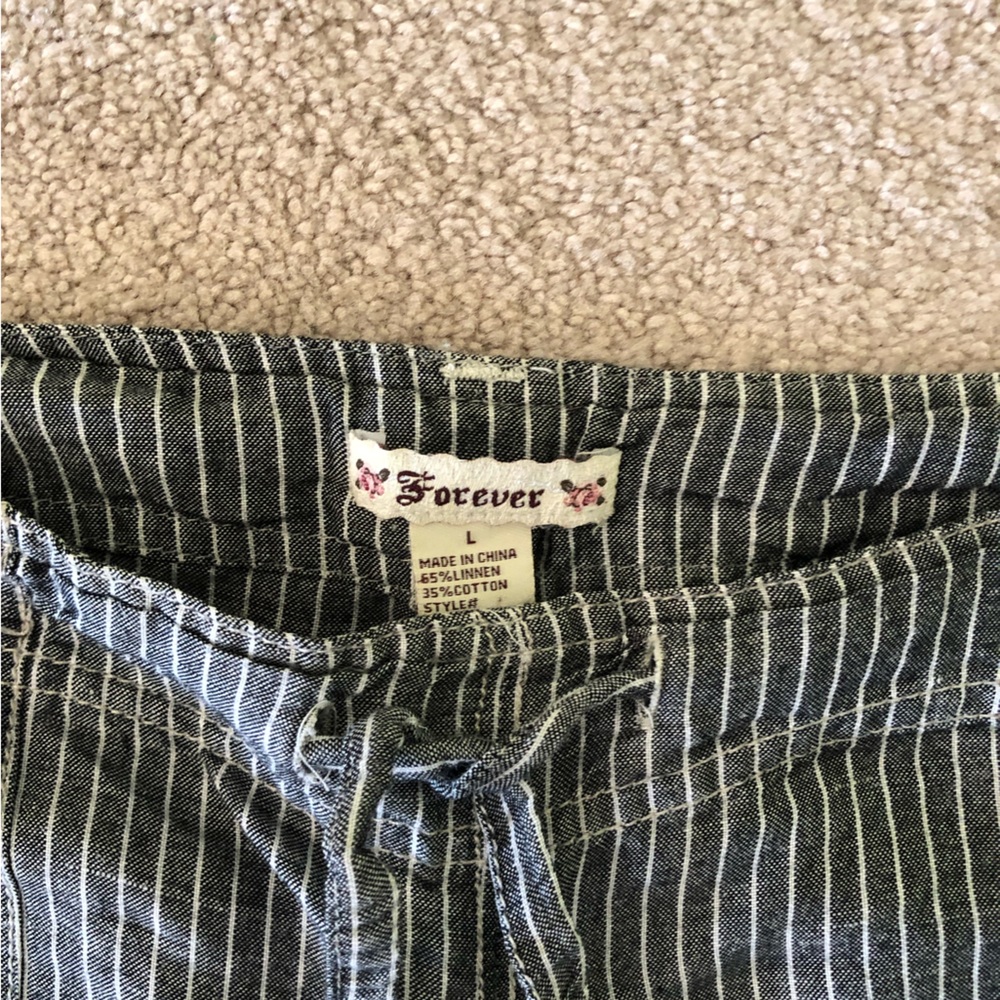 Pinstripe pants
